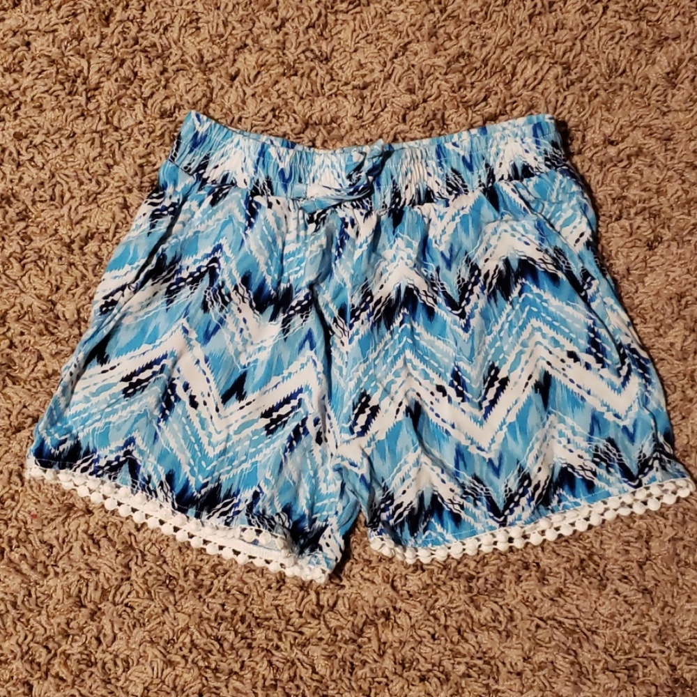 Girls Chevron Shorts